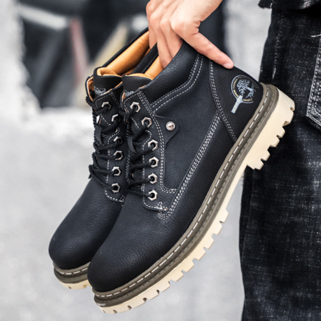 Men's Casual Leather Boots