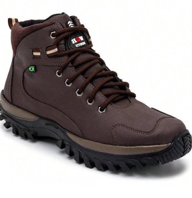 Men's Adventure Leather Combat Boots