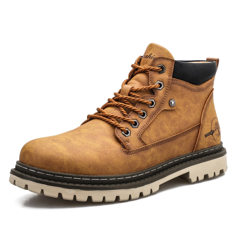 Men's Casual Leather Boots