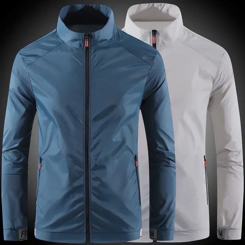 Men's waterproof and breathable sports jacket
