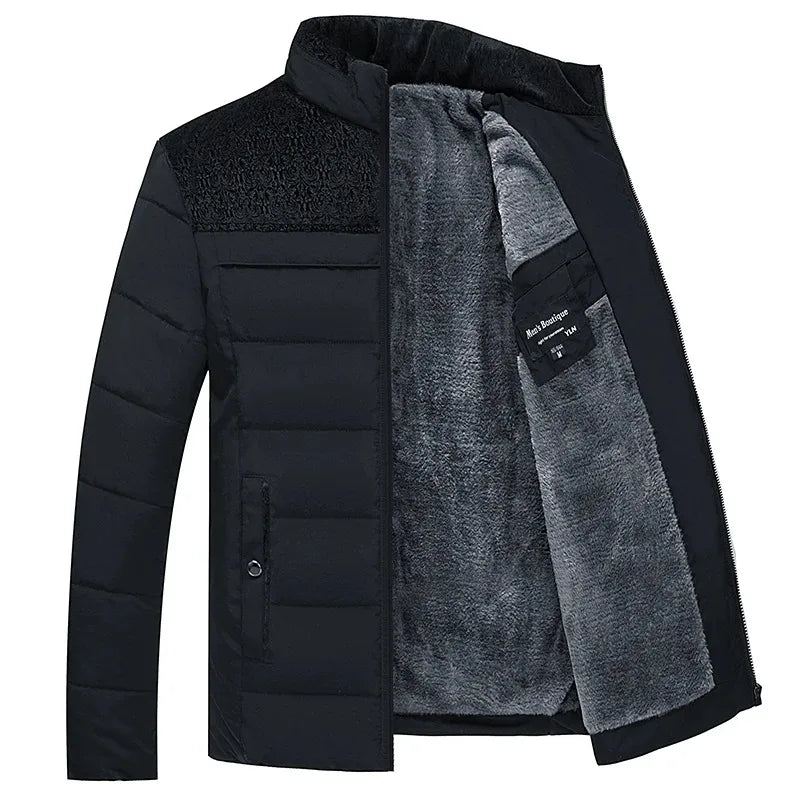 Jaqueta Puffer Male Casual Quente